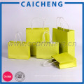 Cheap printed customized folding shopping gift paper bag